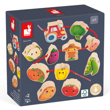 Load image into Gallery viewer, Janod - Threading Vegetables - Pikabo Baby