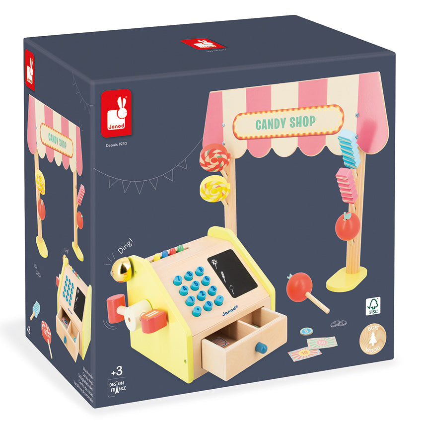 Janod - Sweet Shop Pretend Play - Pikabo Baby