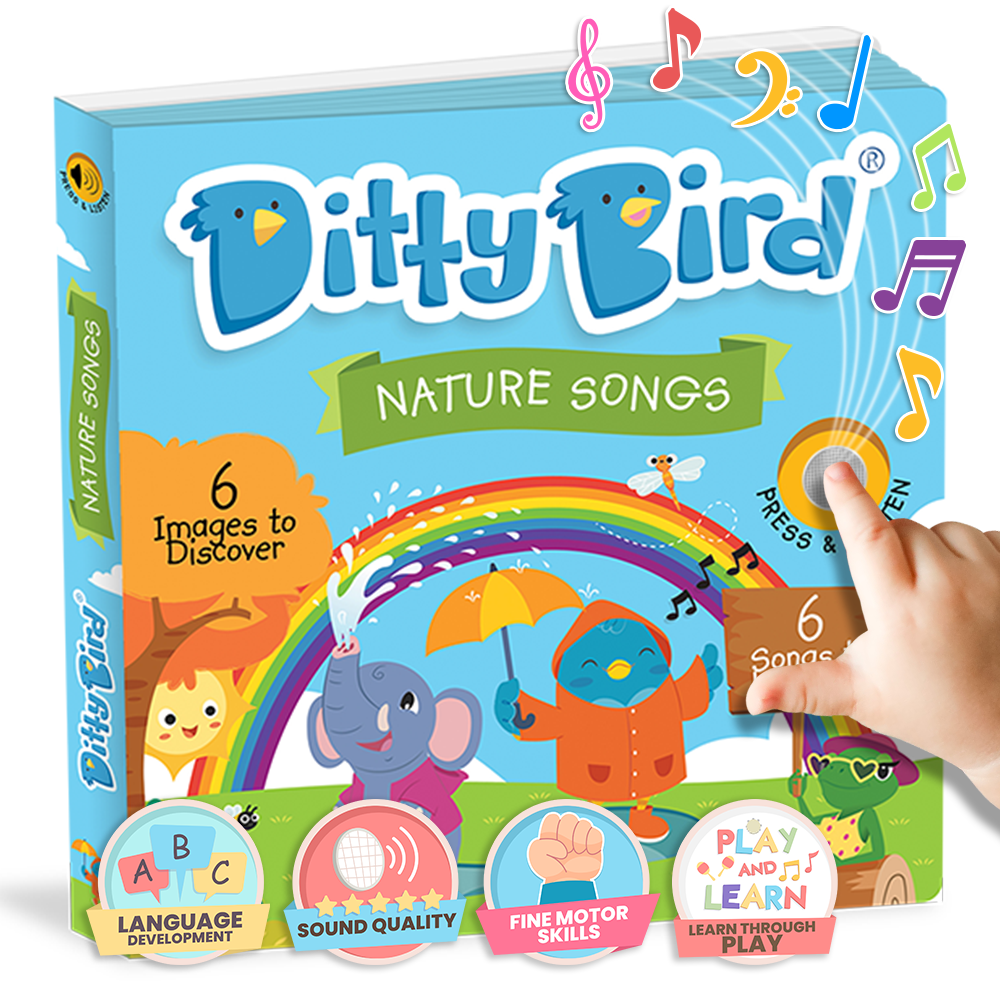 Ditty Bird Baby Sound Book Exploring for Kids :Nature Songs - Pikabo Baby