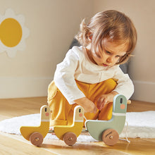 Load image into Gallery viewer, Janod - Cocoon Pull Along Ducks - Pikabo Baby