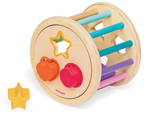 Load image into Gallery viewer, Janod Shapes Quiz – Montessori Wooden Puzzle for Early Learning - Pikabo Baby