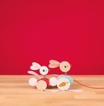 Load image into Gallery viewer, Janod - Pull-along Rabbits - Pikabo Baby