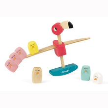 Load image into Gallery viewer, Janod - Balancing Flamingo Game - Pikabo Baby