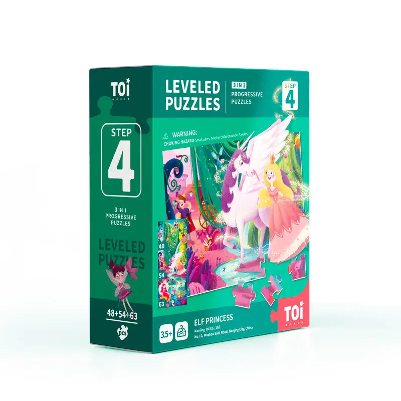 TOI Level Puzzles Series Step 4 Elf Princess - Pikabo Baby