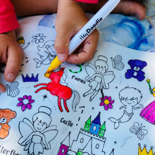 Load image into Gallery viewer, Into the Wild Classic Colouring &amp; Doodle Mat - Pikabo Baby