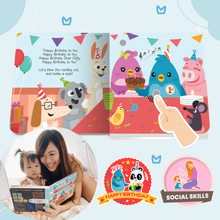 Load image into Gallery viewer, Birthday Book | Ditty Bird : Happy Birthday (Gift&amp;Card) - Pikabo Baby