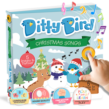 Load image into Gallery viewer, Ditty Bird Baby Books Christmas Songs - Stocking Stuffer - Pikabo Baby