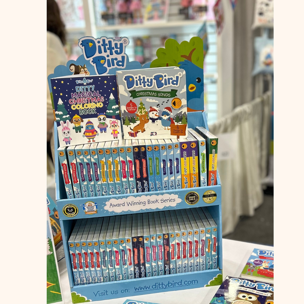 Ditty Bird Shelf Unit (empty) for 30 to 50 Books - Pikabo Baby