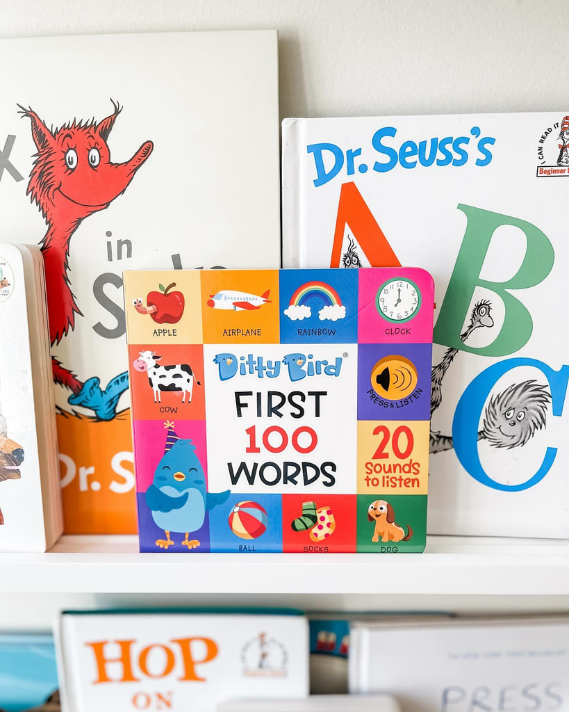 First 100 Words | Ditty Bird Baby book-Award Family Choice - Pikabo Baby