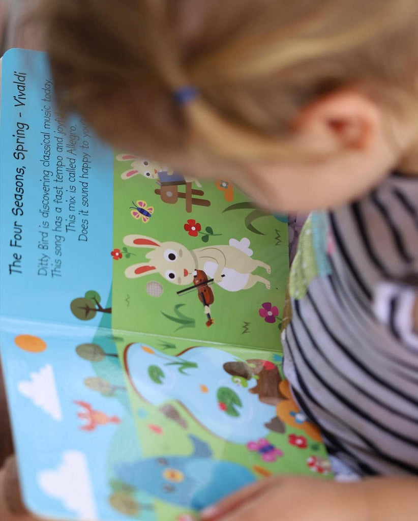 Ditty Bird Baby Sound Book: Classical Music Mozart-Beethoven - Pikabo Baby