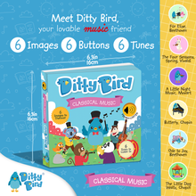 Load image into Gallery viewer, Ditty Bird Baby Sound Book: Classical Music Mozart-Beethoven - Pikabo Baby