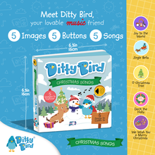 Load image into Gallery viewer, Ditty Bird Baby Books Christmas Songs - Stocking Stuffer - Pikabo Baby