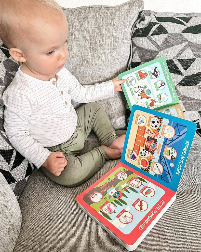 Ditty Bird Baby Sound Vocabulary Book: First 100 Places - Pikabo Baby