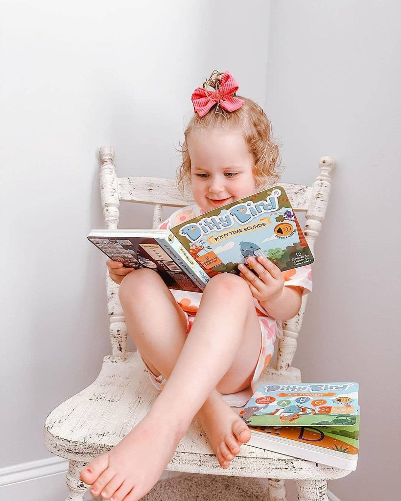 NEW | Potty Time Sounds | Ditty Bird Baby Sound Book - Pikabo Baby