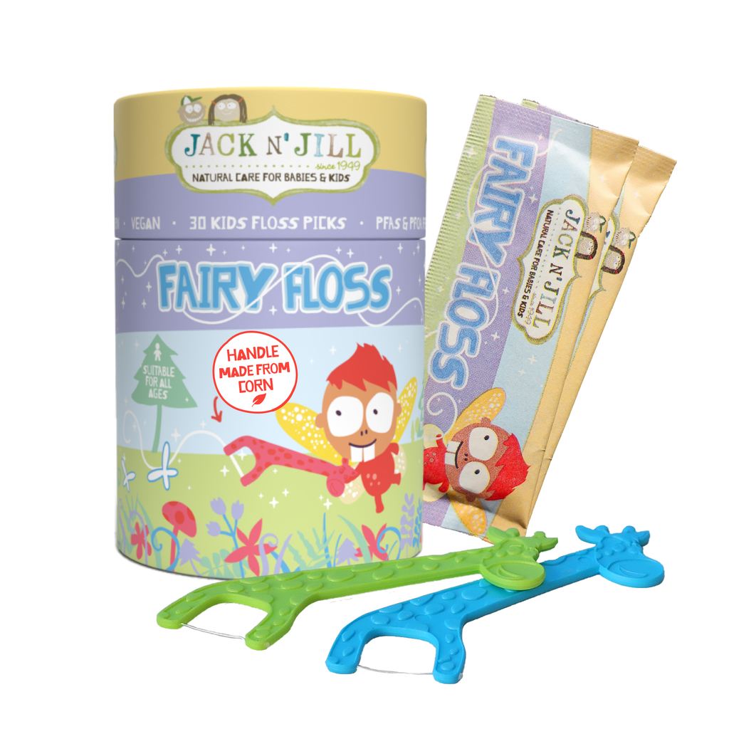 Jack N' Jill Biodegradable Floss Picks 30pcs - Pikabo Baby