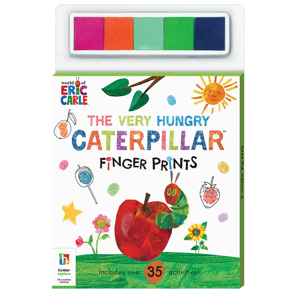 The Very Hungry Caterpillar Finger Prints - Pikabo Baby