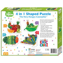 Load image into Gallery viewer, 4-in-1 Shaped The Very Hungry Caterpillar Jigsaw - Pikabo Baby
