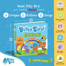 Load image into Gallery viewer, Ditty Bird Baby Sound Book Exploring for Kids :Nature Songs - Pikabo Baby