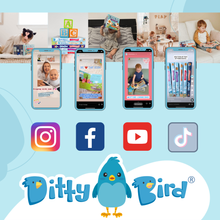 Load image into Gallery viewer, Ditty Bird First Sensory Book Montessori Method Cute Animals - Pikabo Baby