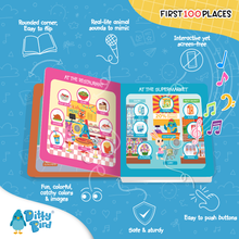 Load image into Gallery viewer, Ditty Bird Baby Sound Vocabulary Book: First 100 Places - Pikabo Baby