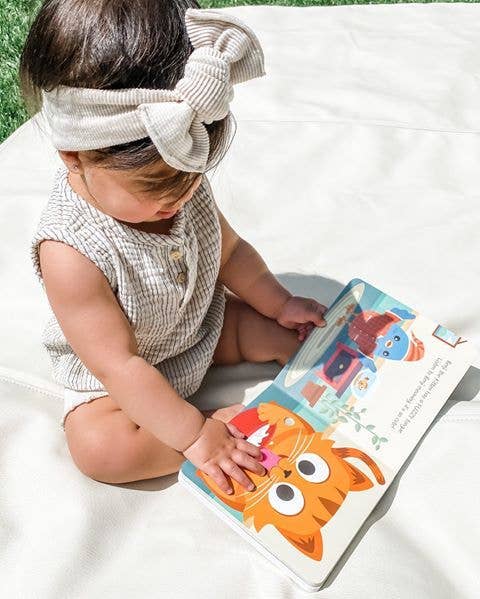 Ditty Bird First Sensory Book Montessori Method Cute Animals - Pikabo Baby