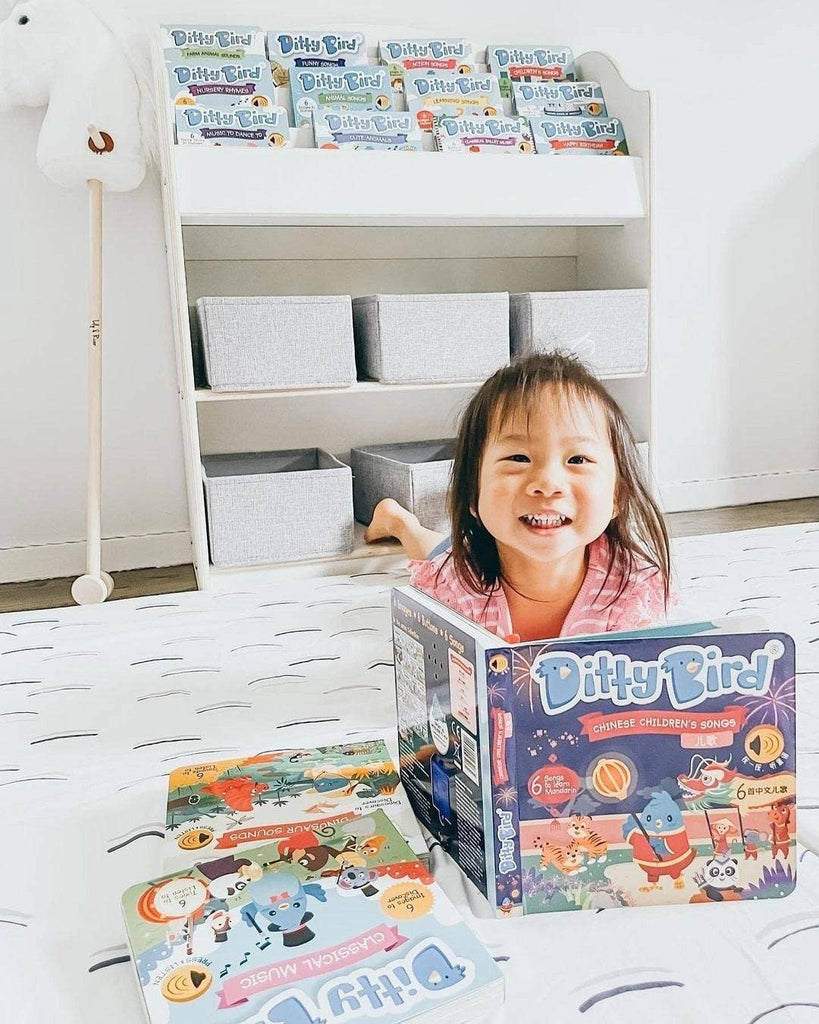 Ditty Bird Bilingual Book |  Learning Chinese Kid's Songs 儿歌 - Pikabo Baby