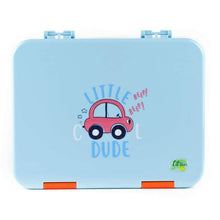 Load image into Gallery viewer, Citron Lunch box Bento Style - 4 compartments with Accessories - Car - Pikabo Baby