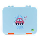 Citron Lunch box Bento Style - 4 compartments with Accessories - Car