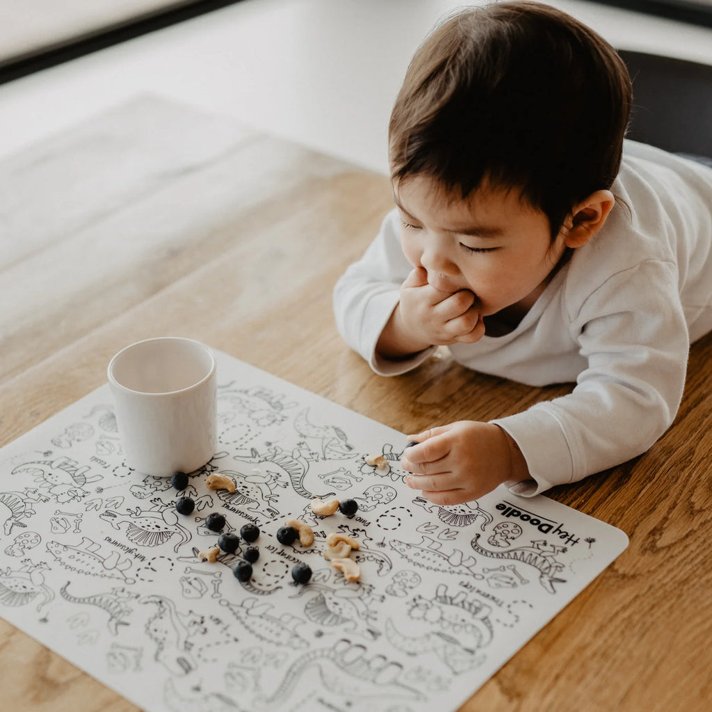 Into the Wild Classic Colouring & Doodle Mat - Pikabo Baby