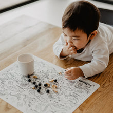 Load image into Gallery viewer, Into the Wild Classic Colouring &amp; Doodle Mat - Pikabo Baby