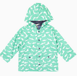 KORANGO Shark Colour Change Raincoat Green