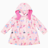 Korango Dancing Unicorn Raincoat Pink