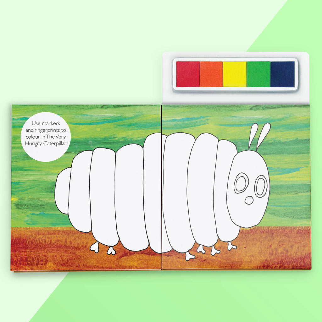 The Very Hungry Caterpillar Finger Prints - Pikabo Baby