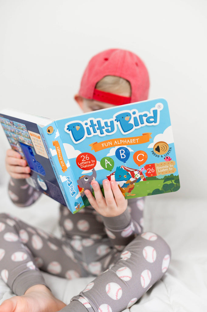 New | Fun Alphabet | ABC Song | Ditty Bird Baby Sound Book - Pikabo Baby