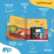 Load image into Gallery viewer, Ditty Bird Baby Musical Book: Instrumental Children&#39;s Songs - Pikabo Baby