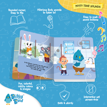 Load image into Gallery viewer, NEW | Potty Time Sounds | Ditty Bird Baby Sound Book - Pikabo Baby