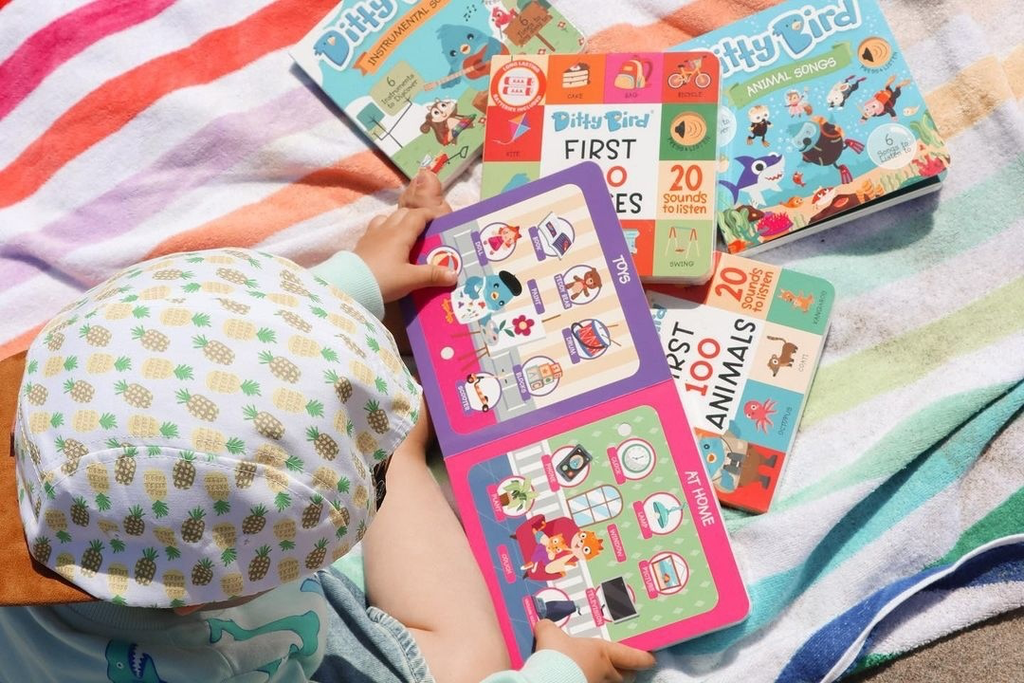 First 100 Words | Ditty Bird Baby book-Award Family Choice - Pikabo Baby