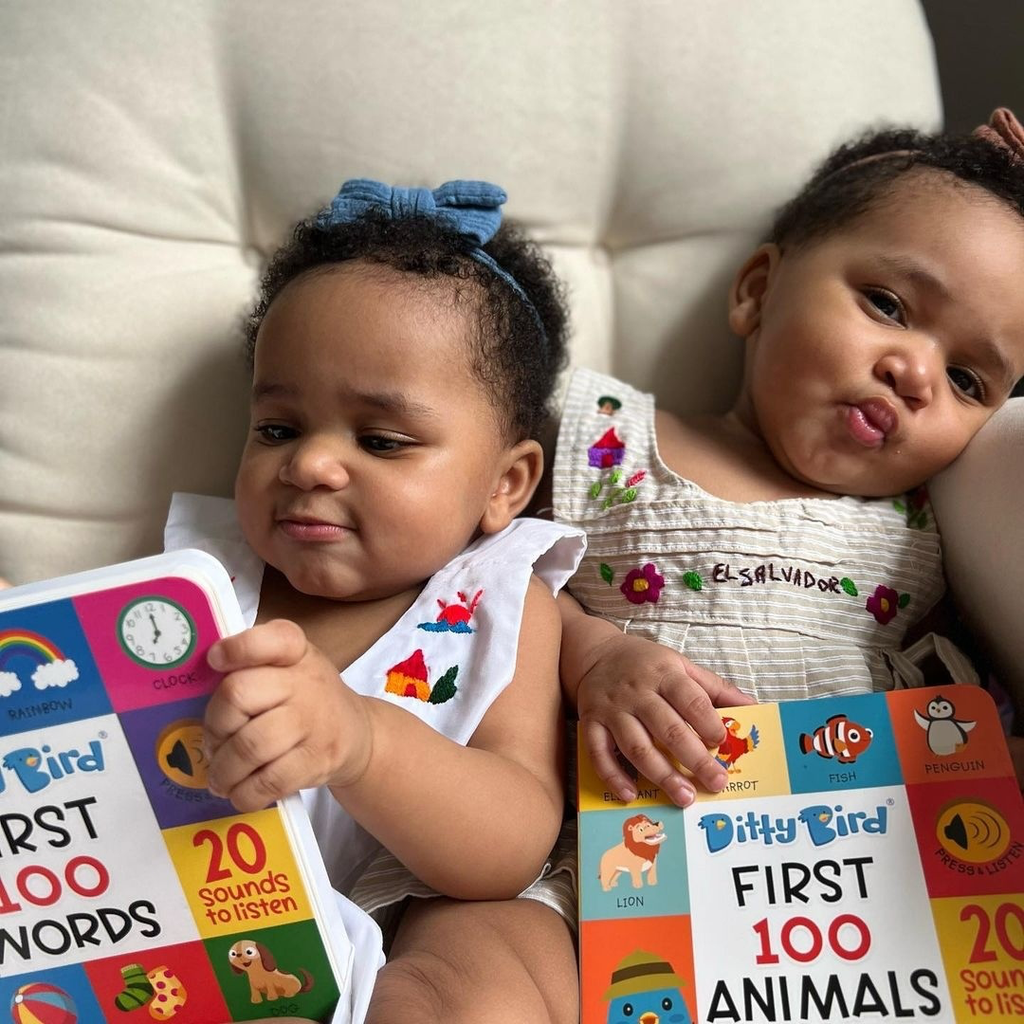 First 100 Words | Ditty Bird Baby book-Award Family Choice - Pikabo Baby