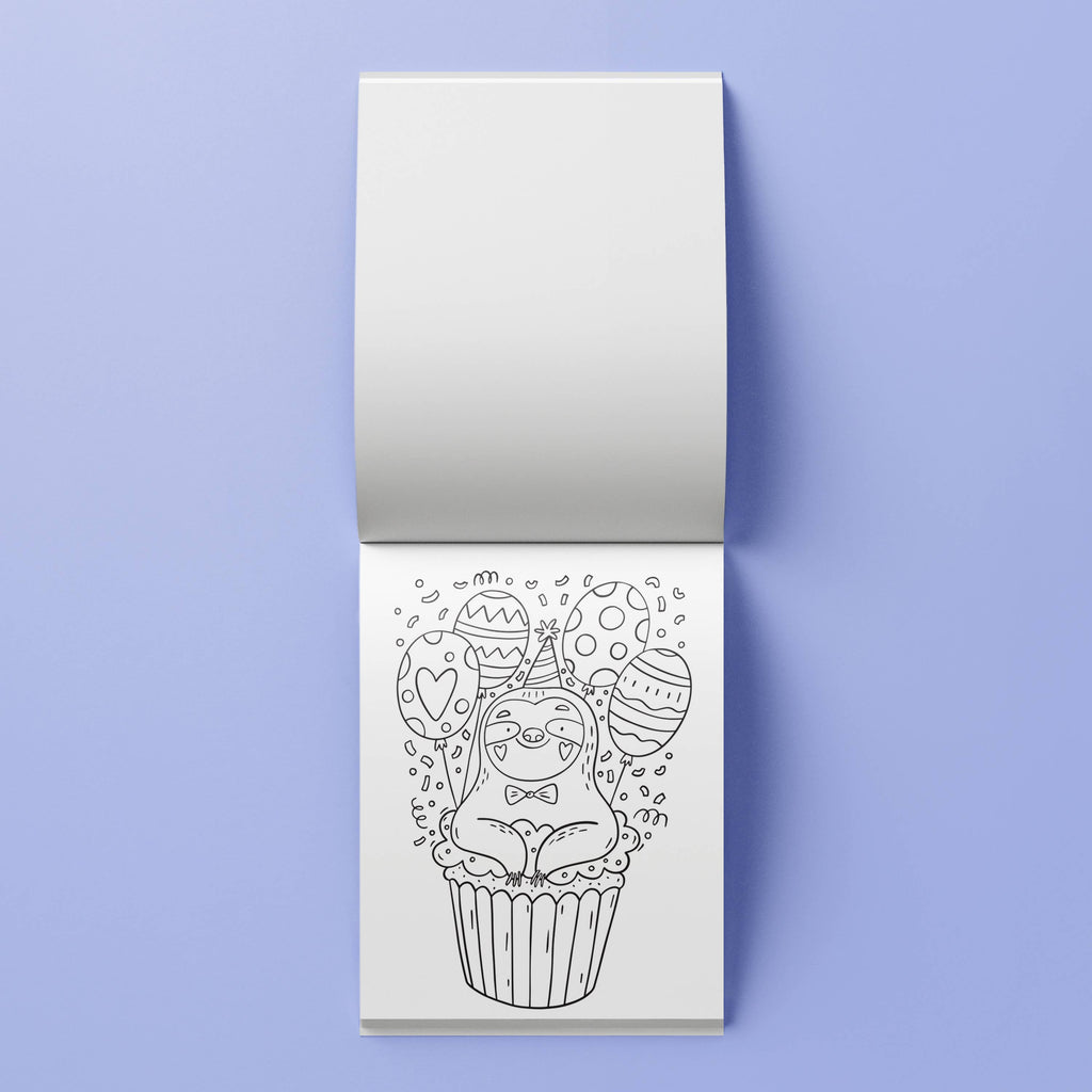 Kaleidoscope Colouring Party Animals Kit - Pikabo Baby