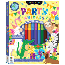 Load image into Gallery viewer, Kaleidoscope Colouring Party Animals Kit - Pikabo Baby