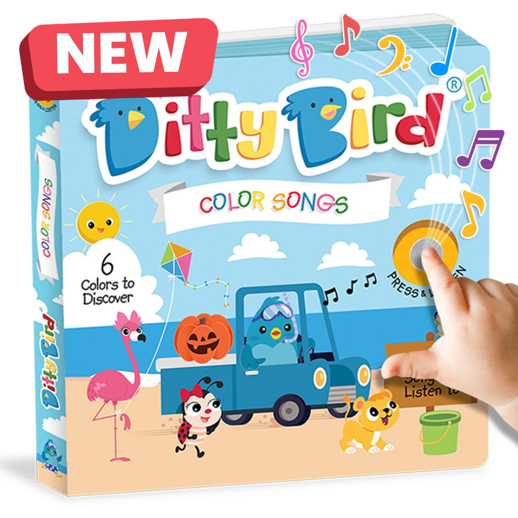 New | Color Songs | Ditty Bird Sound Book - Pikabo Baby