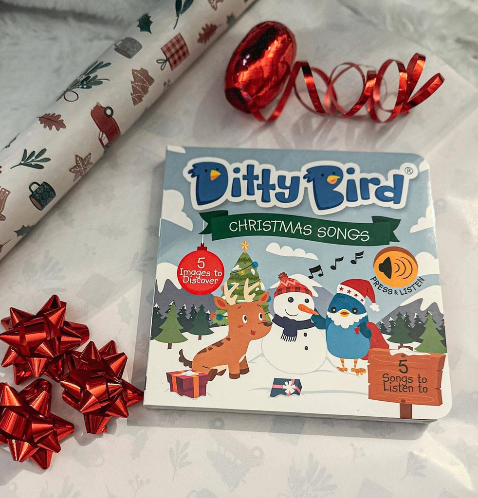 Ditty Bird Baby Books Christmas Songs - Stocking Stuffer - Pikabo Baby
