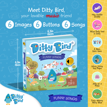 Load image into Gallery viewer, Ditty Bird Sound Book- Best Seller - Funny Songs - Pikabo Baby