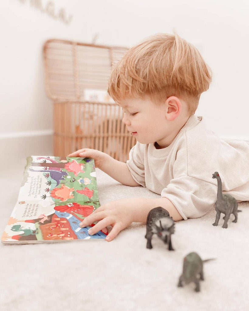 Ditty Bird Baby Sound Book Dino Lovers: Dinosaur Sounds - Pikabo Baby