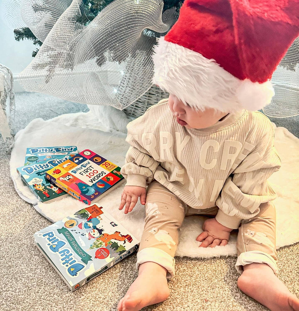 Ditty Bird Baby Books Christmas Songs - Stocking Stuffer - Pikabo Baby