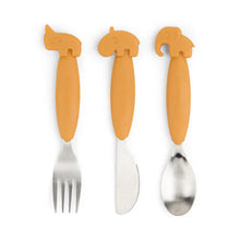 Load image into Gallery viewer, Done By Deer Easy Grip Cutlery Set - Pikabo Baby