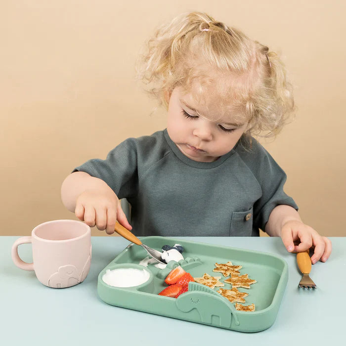Done By Deer Easy Grip Cutlery Set - Pikabo Baby