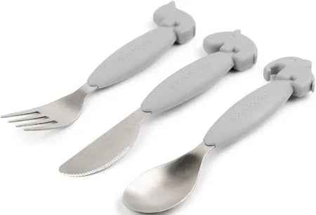 Done By Deer Easy Grip Cutlery Set - Pikabo Baby