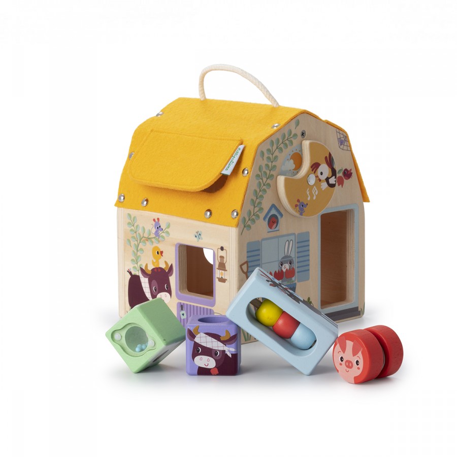 Lilliputiens -  Expand  Sound- en shapes discovery house - Pikabo Baby