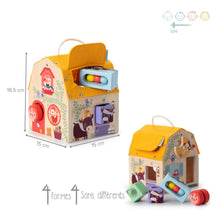 Load image into Gallery viewer, Lilliputiens -  Expand  Sound- en shapes discovery house - Pikabo Baby